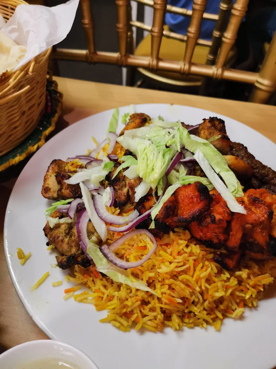 Mix Platter Biryani, Kawarchi Restaurant