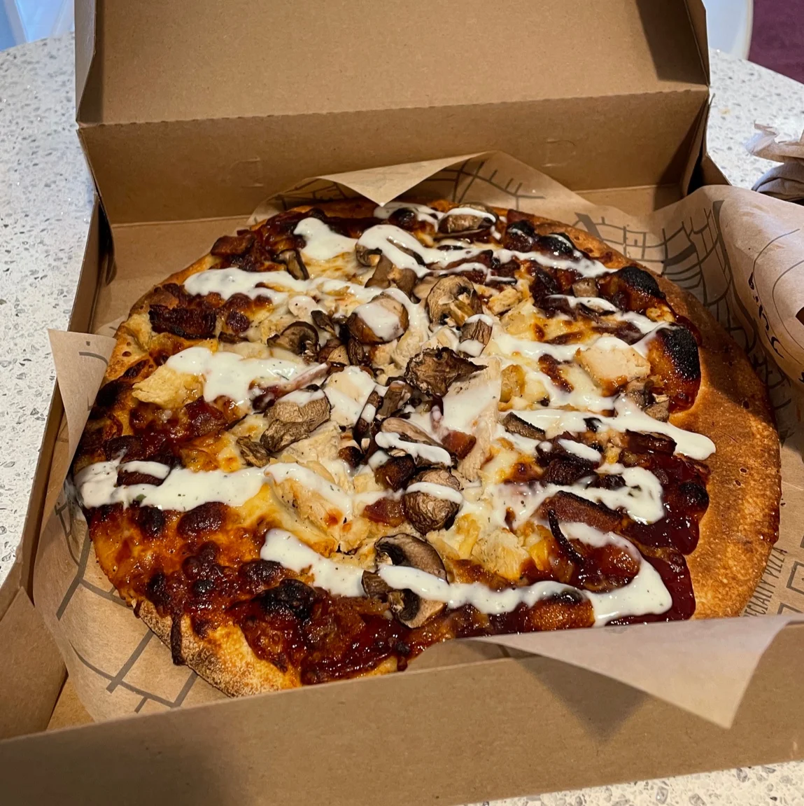 BBQ Chicken Pizza