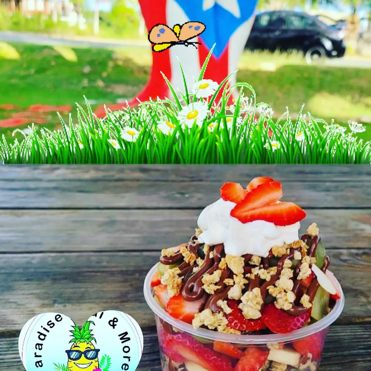Strawberry Banana Cup