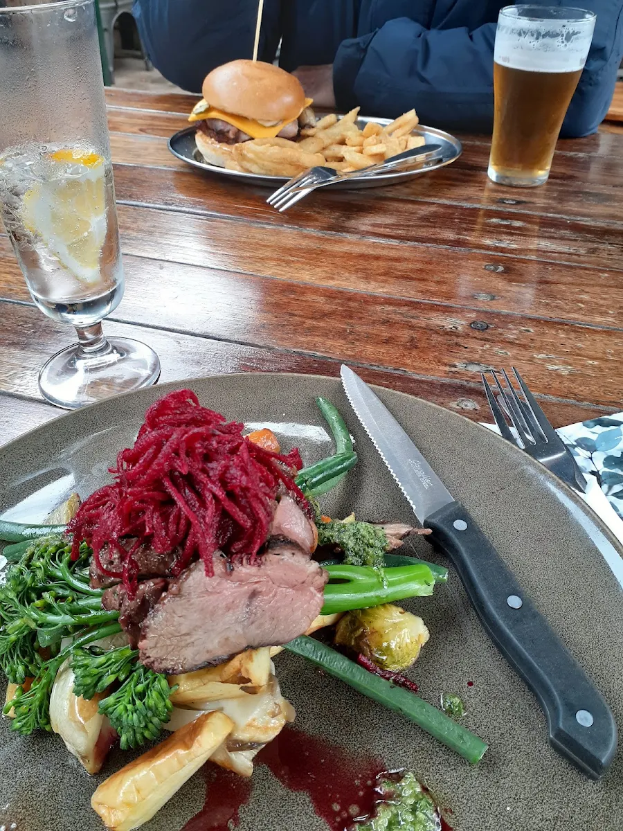 Lamb with Roast Veggie, Star Hotel Yackandandah
