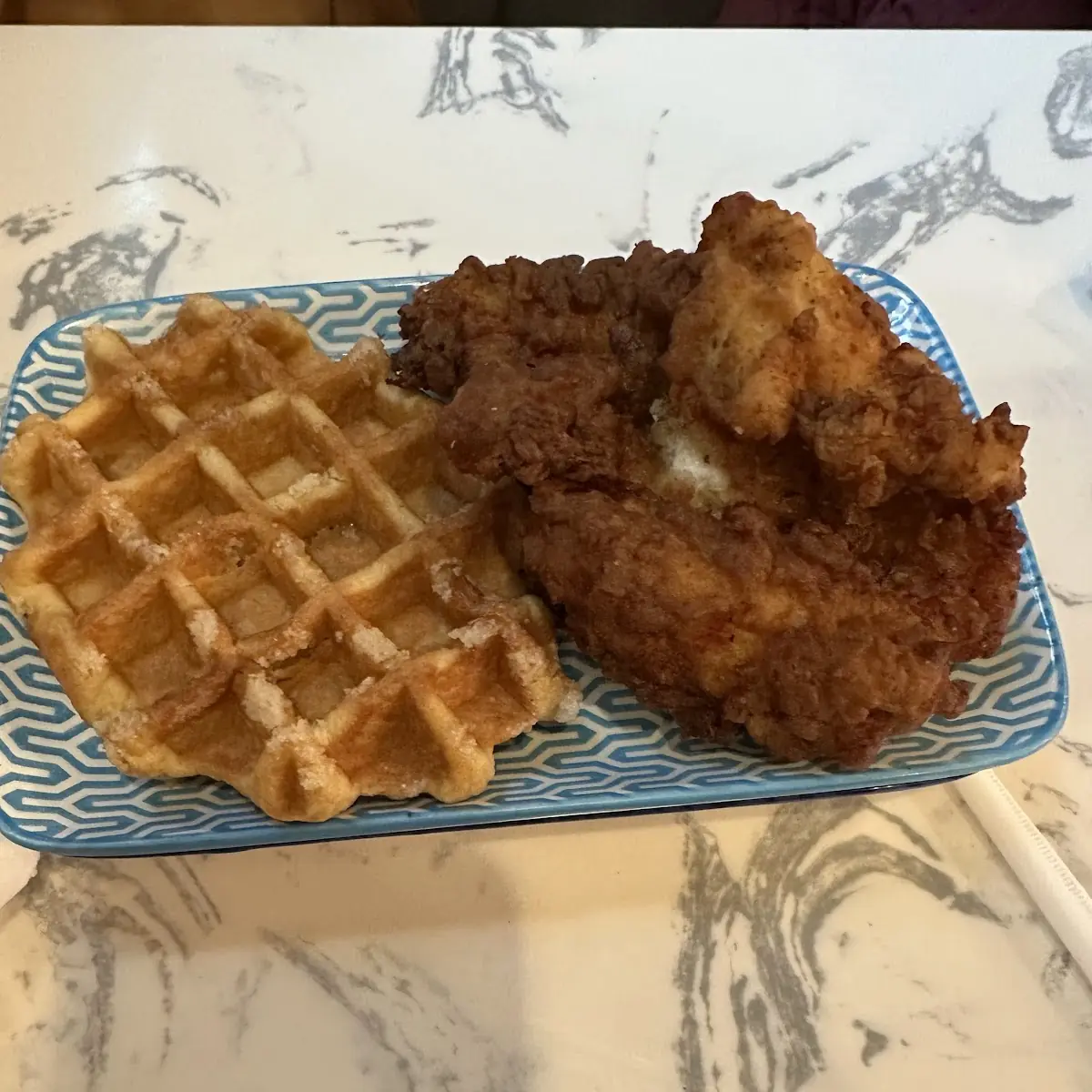 Fried Chicken and Waffle