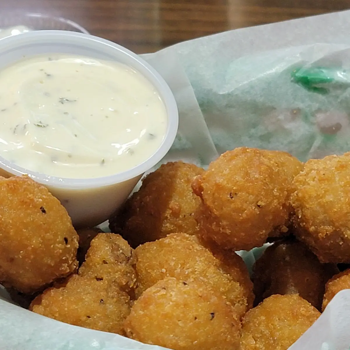 Deep Fried Scallops