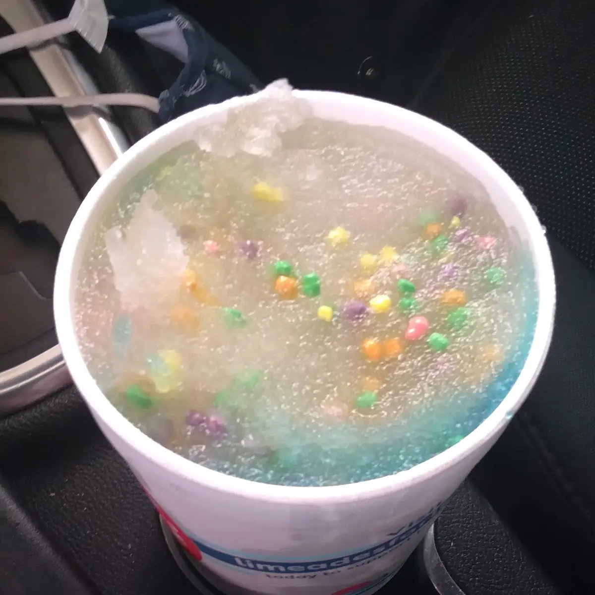 Blue Raspberry Slush with Vanilla and Nerds Candy