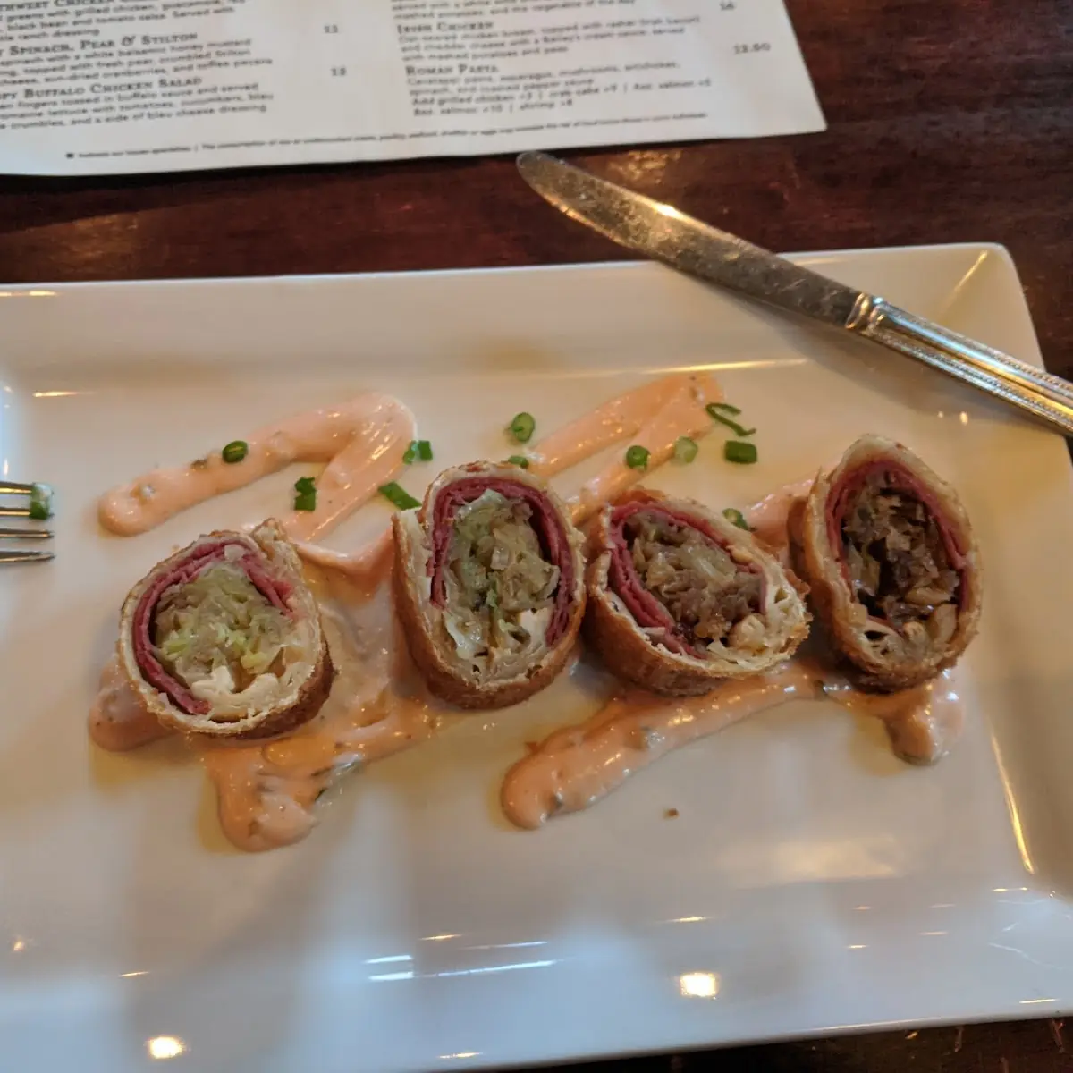 Corned Beef & Cabbage Spring Rolls