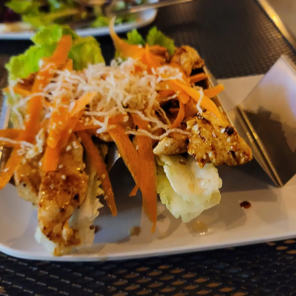 Thai Chicken Lettuce Wraps