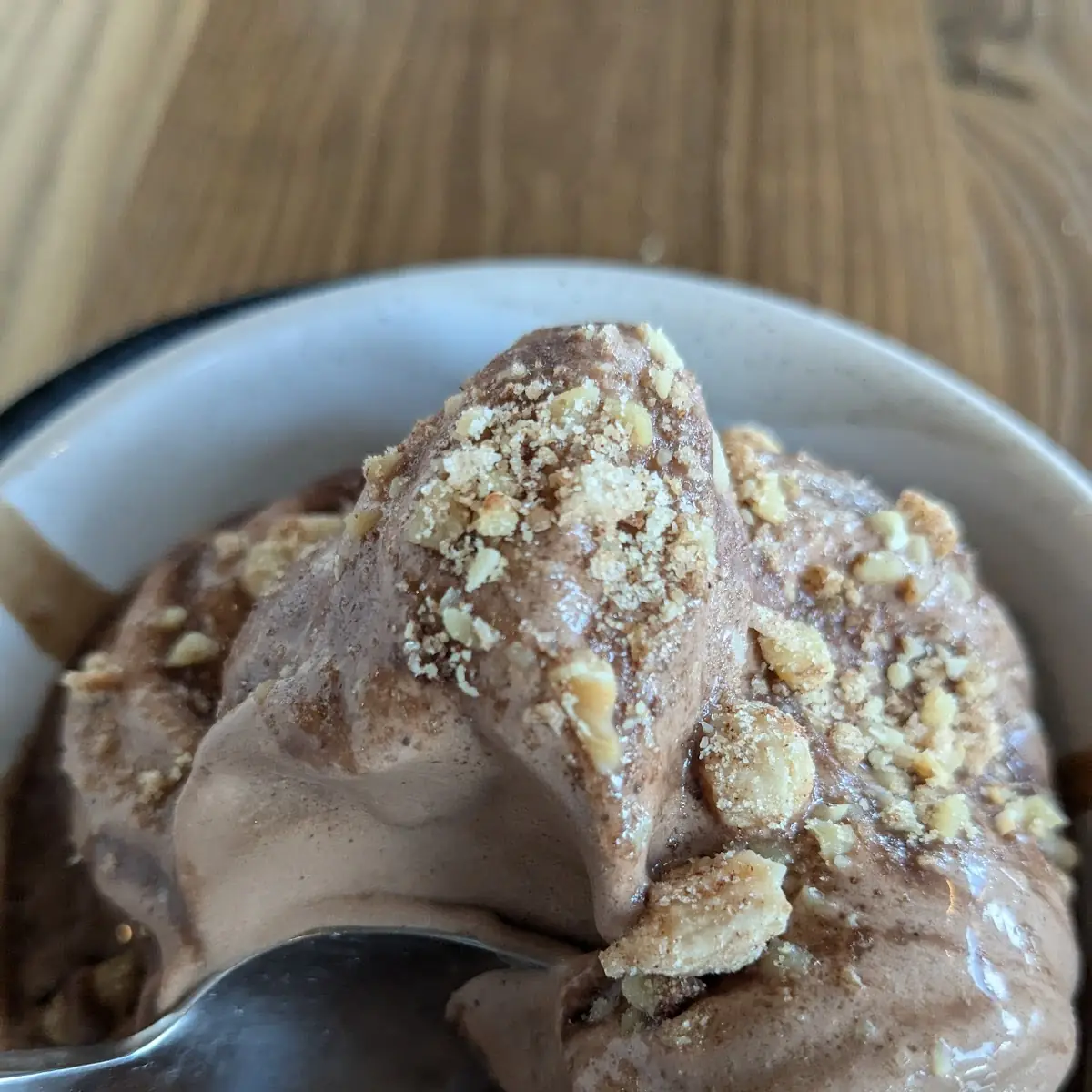 Soft Serve Chocolate Ice Cream