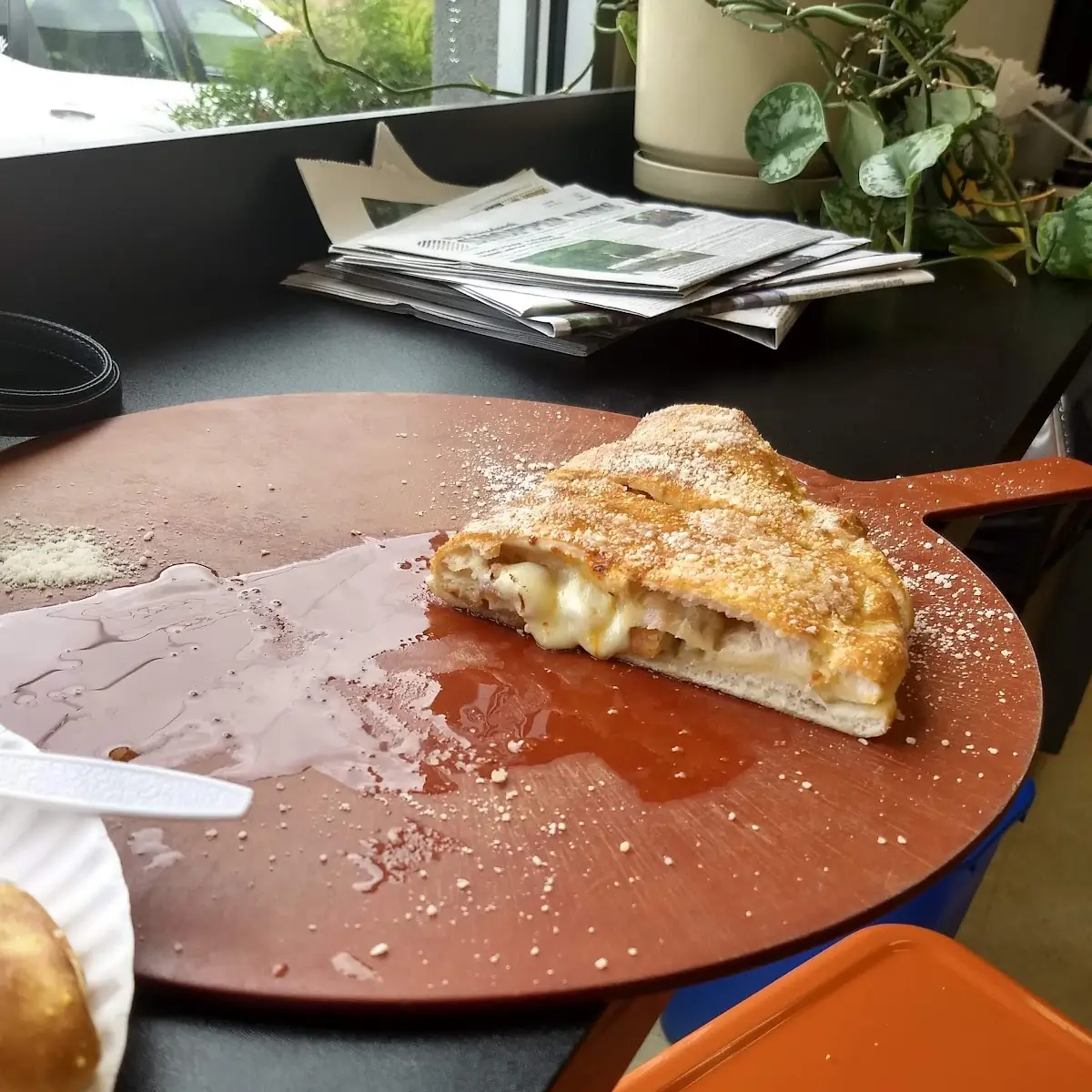 Chicken Bacon Ranch Calzone