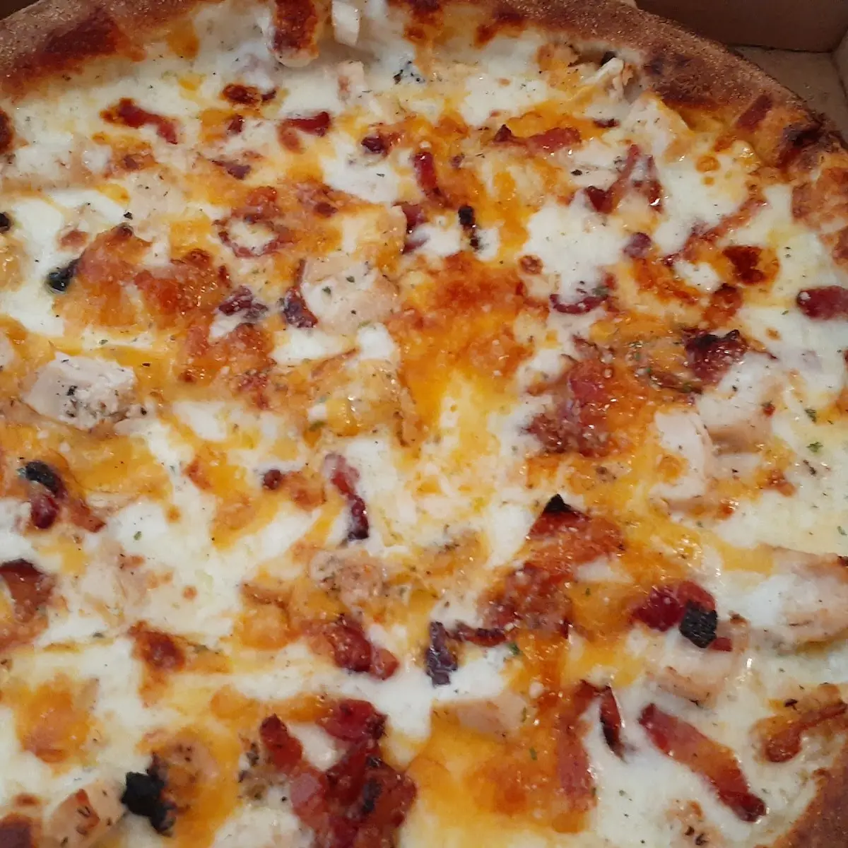 Chicken Bacon Ranch Pizza