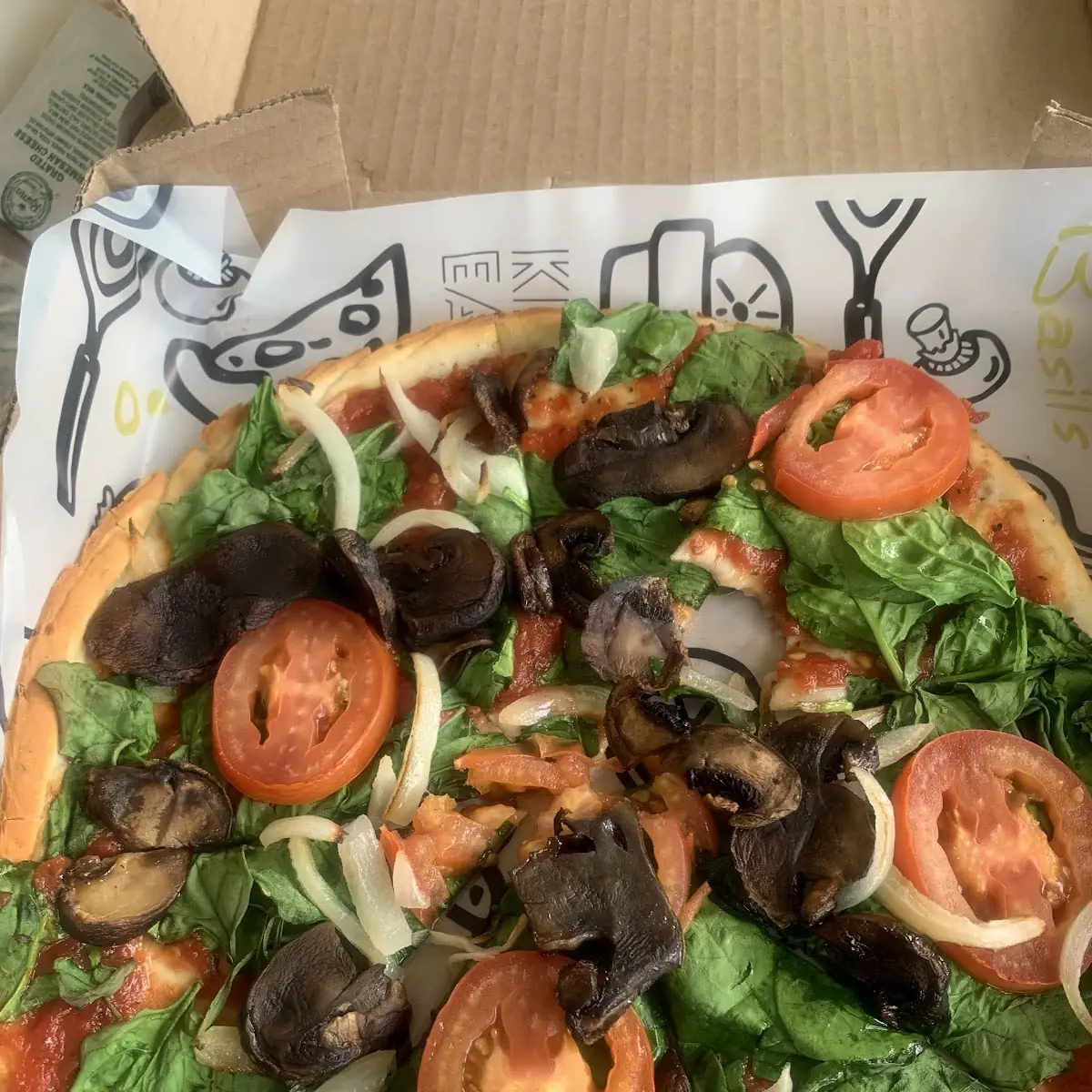 The Fondren Veggie Pizza