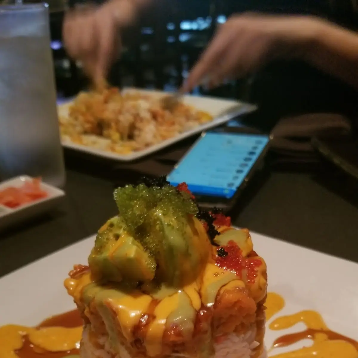 8. Spicy Yellow Tail Roll