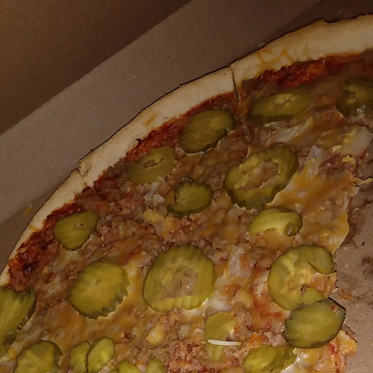 Bacon Cheeseburger Pizza