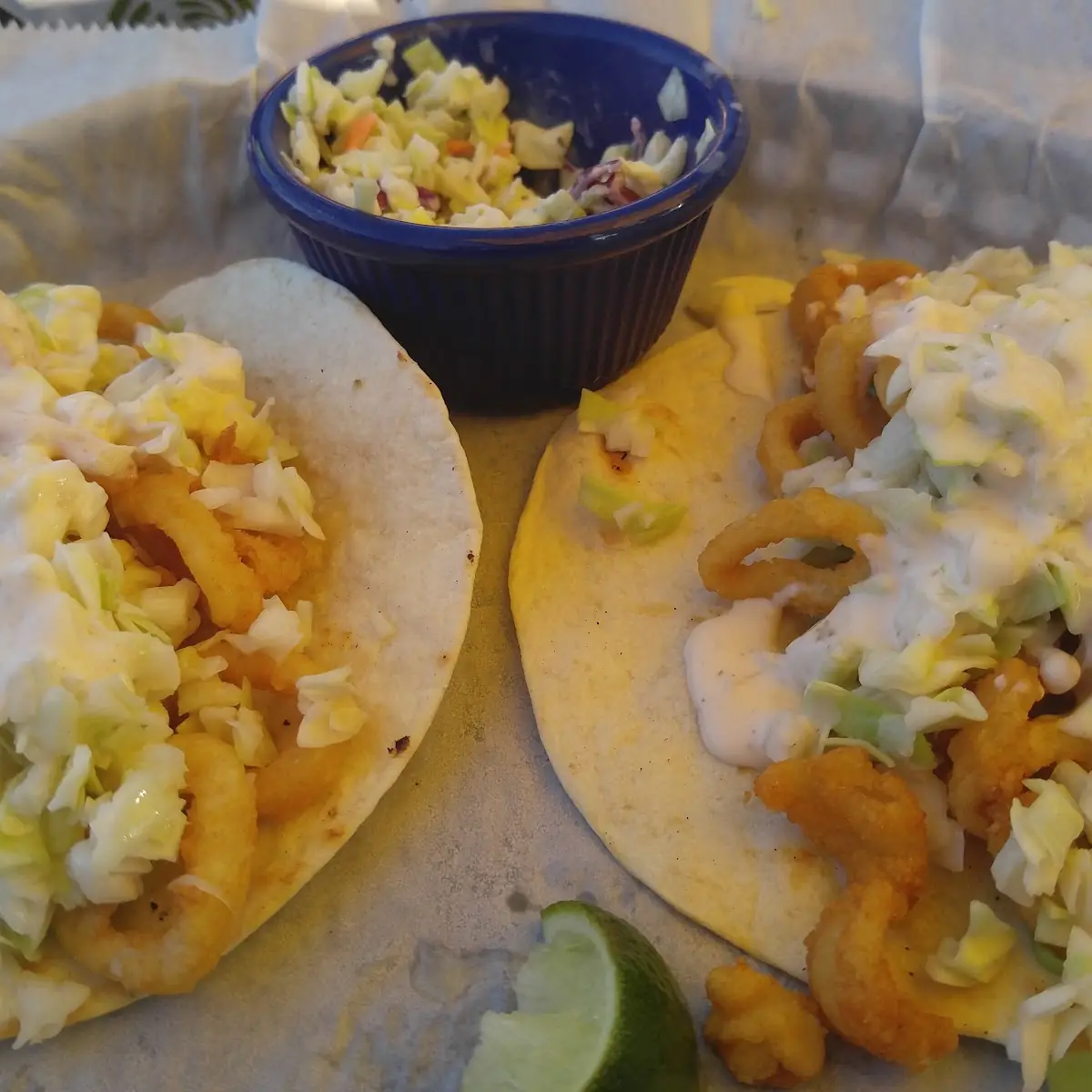 Tacos with Slaw