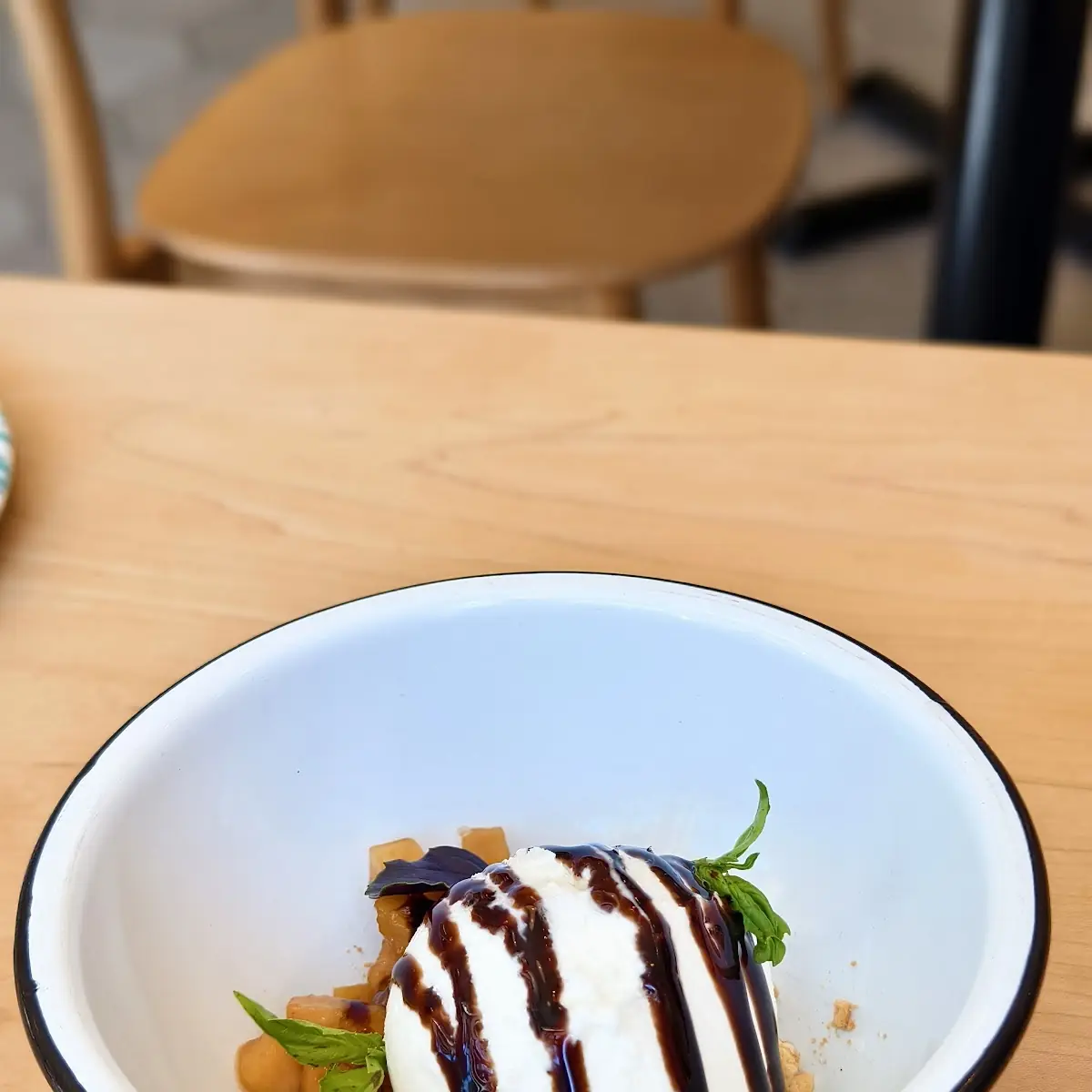 Gelato with Balsamic Vinaigrette