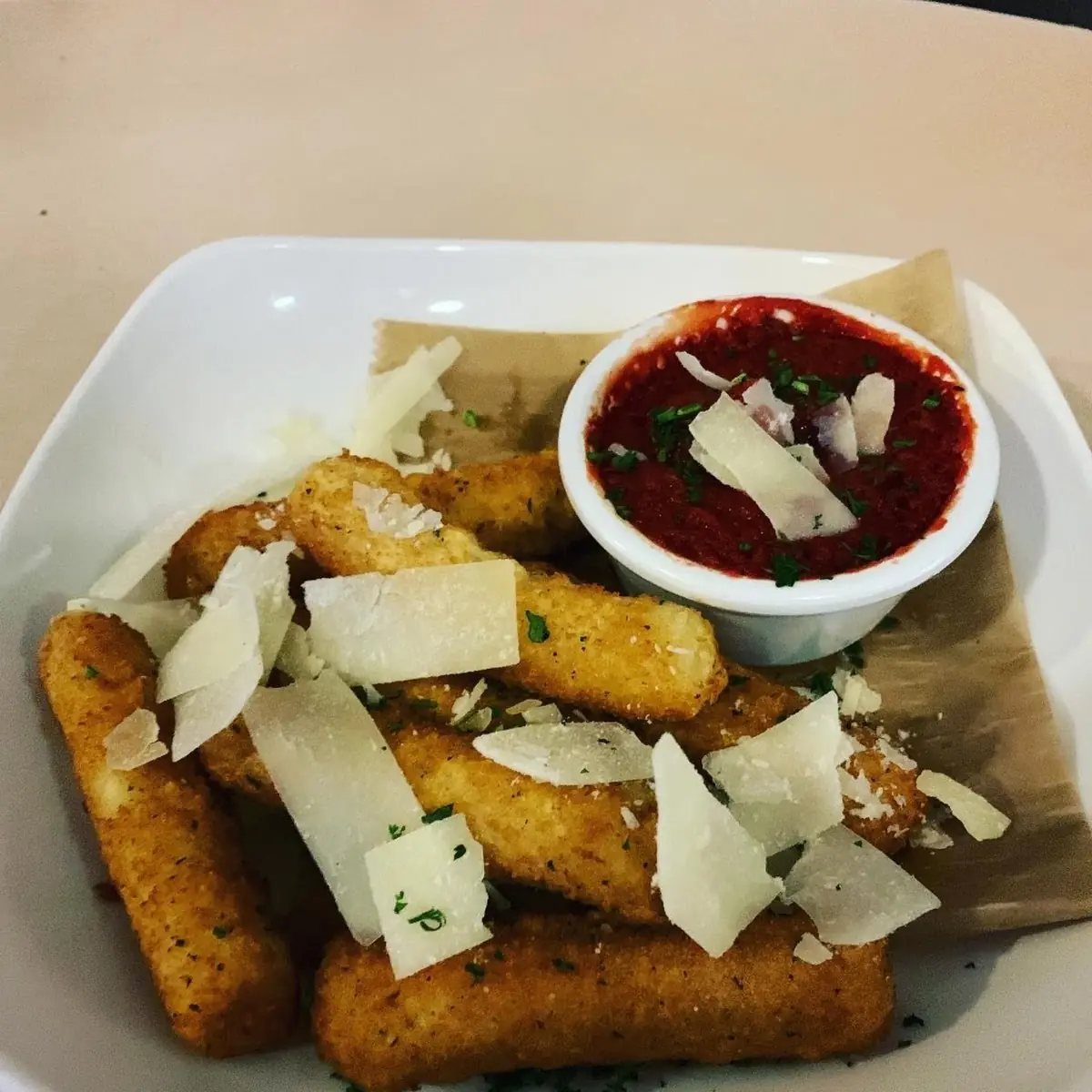 Fried Mozzarella Sticks