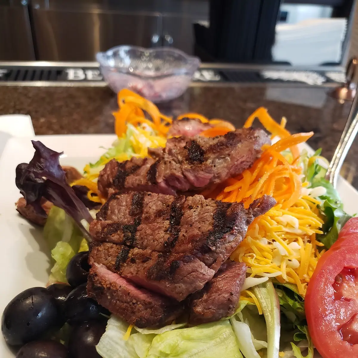 Side Salad Add Steak