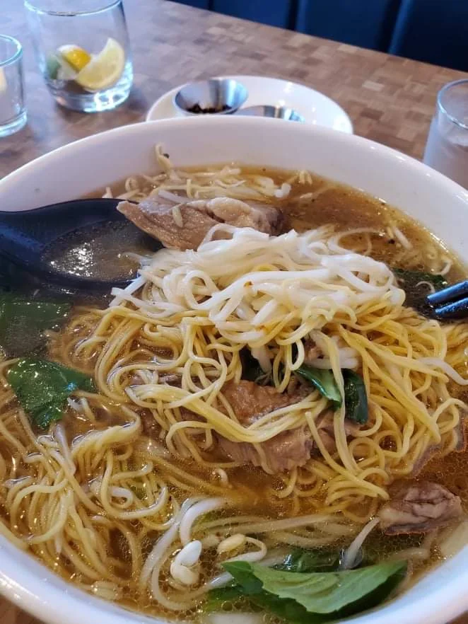 Braised Beef Noodle Soup, Baan Thai Wok & Bar
