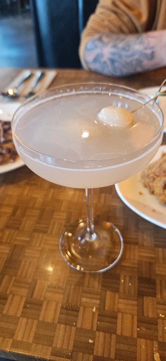 Lychee Martini, Baan Thai Wok & Bar