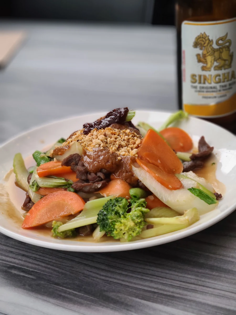 Pad Thai Chicken, Baan Thai Wok & Bar