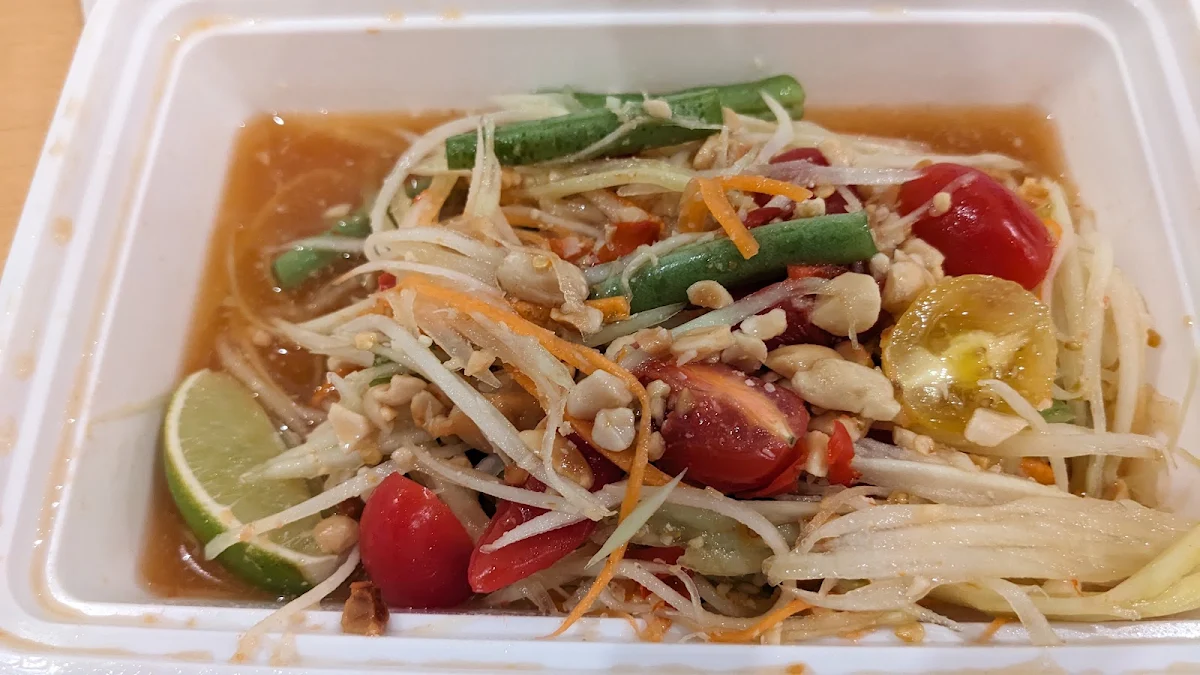 Papaya Salad, Baan Thai Wok & Bar
