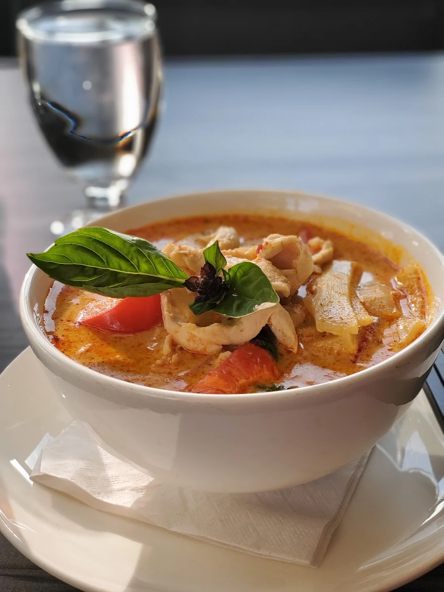 Red Curry Chicken, Baan Thai Wok & Bar