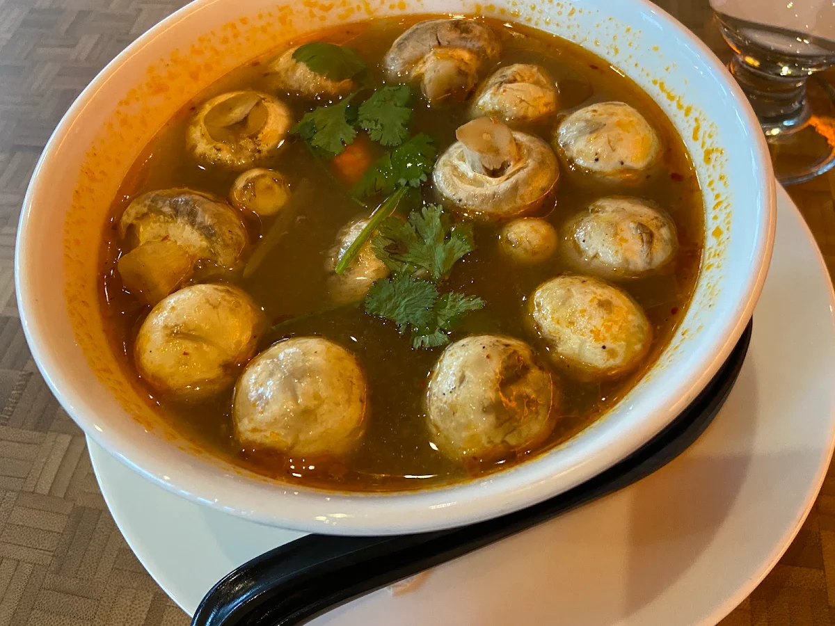 Spicy Lemongrass Soup, Baan Thai Wok & Bar