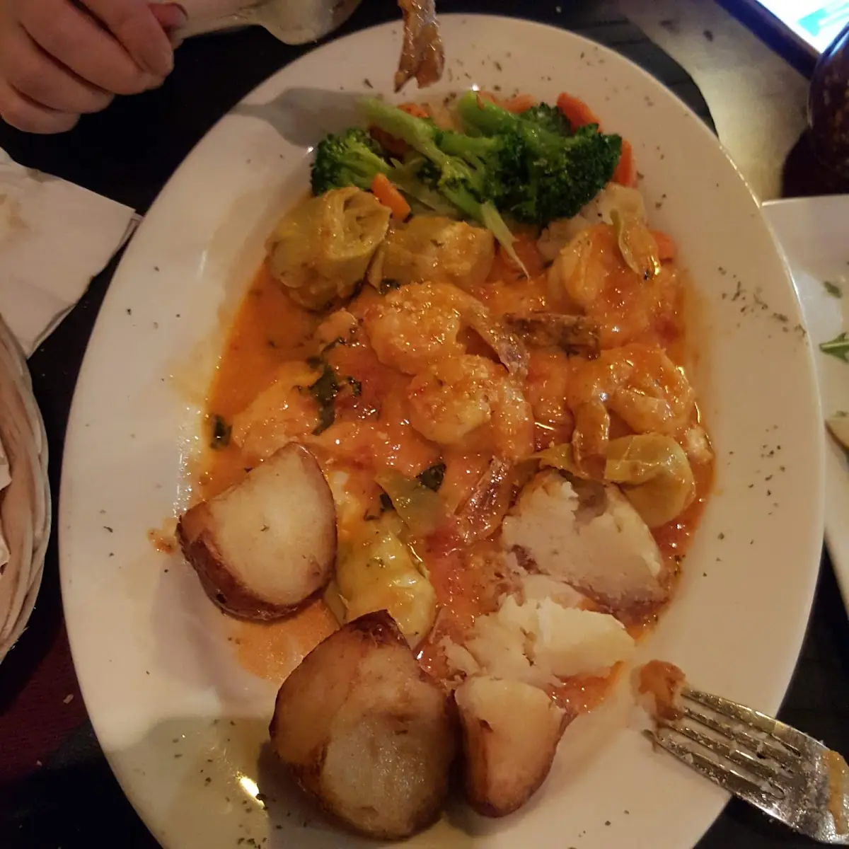 Chicken and Shrimp Pasta