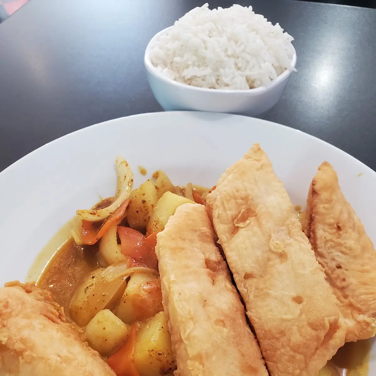 Yellow Curry Catfish