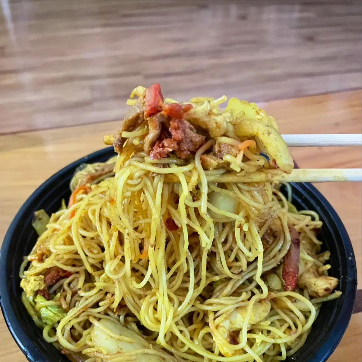 Roast Pork Chow Mein