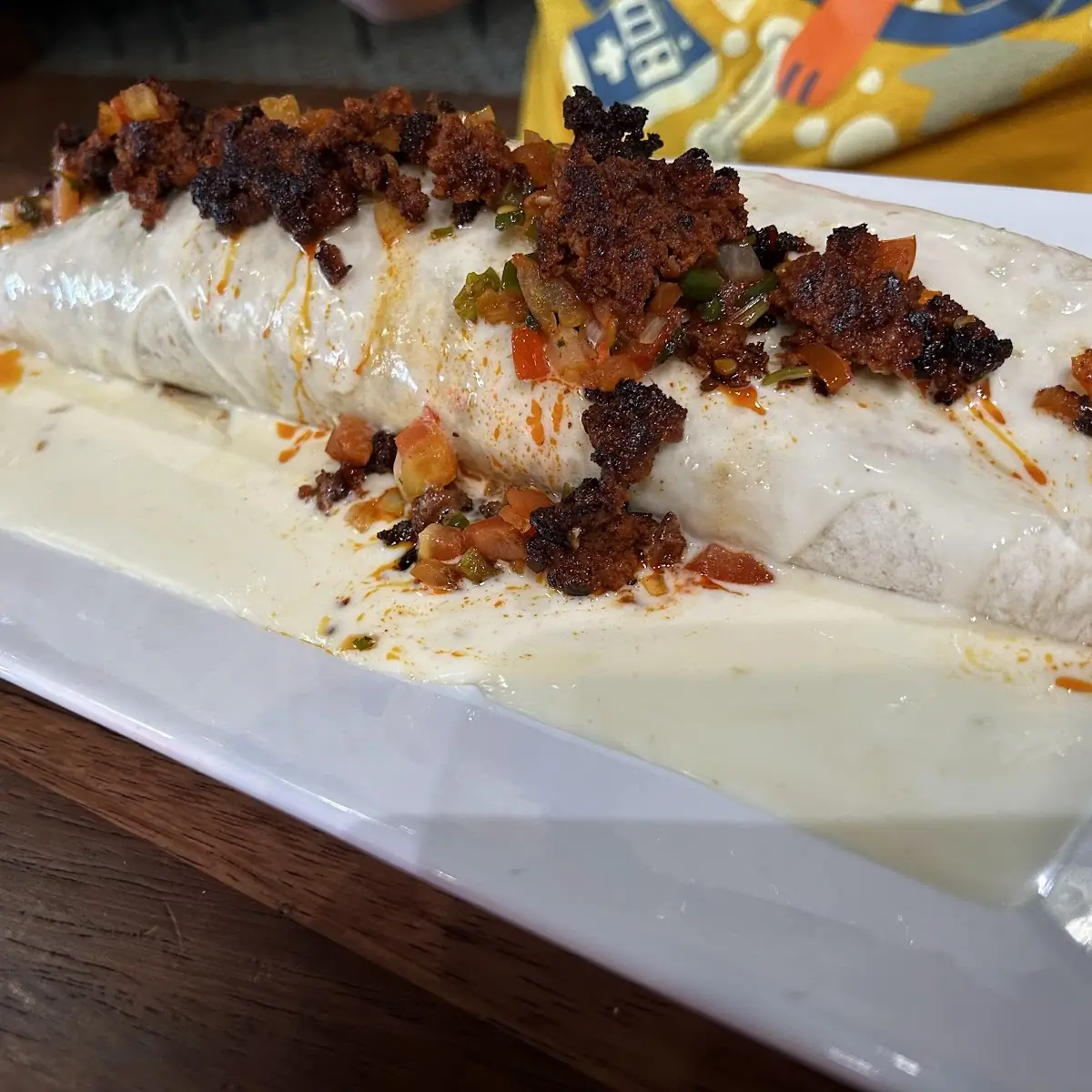 Lunch Carne Asada Burrito