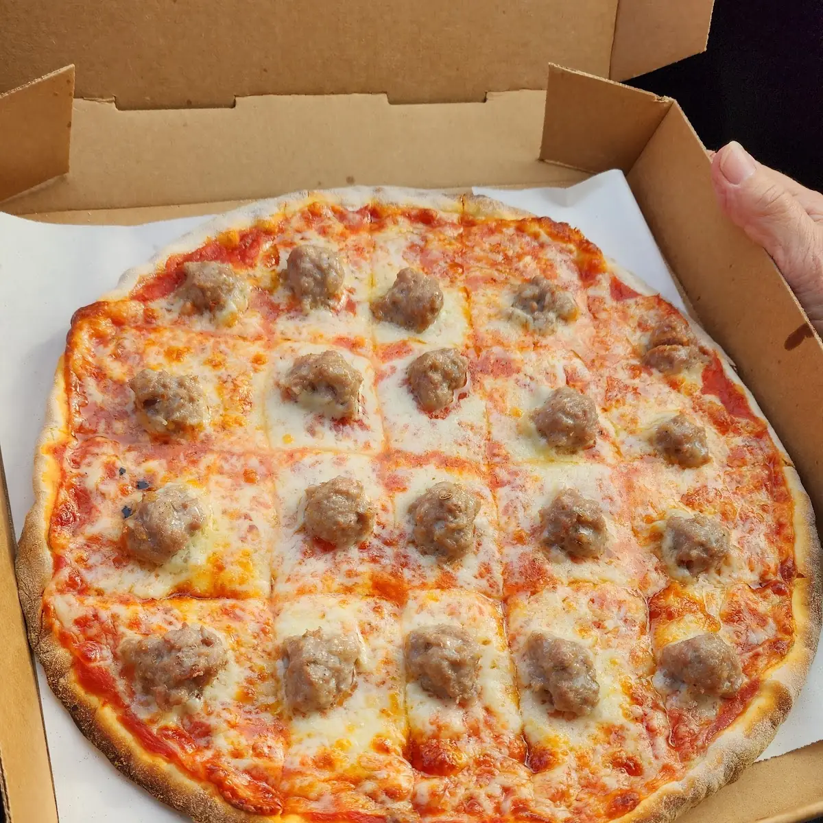 Italian Sausage Pizza - Small 10 Inch
