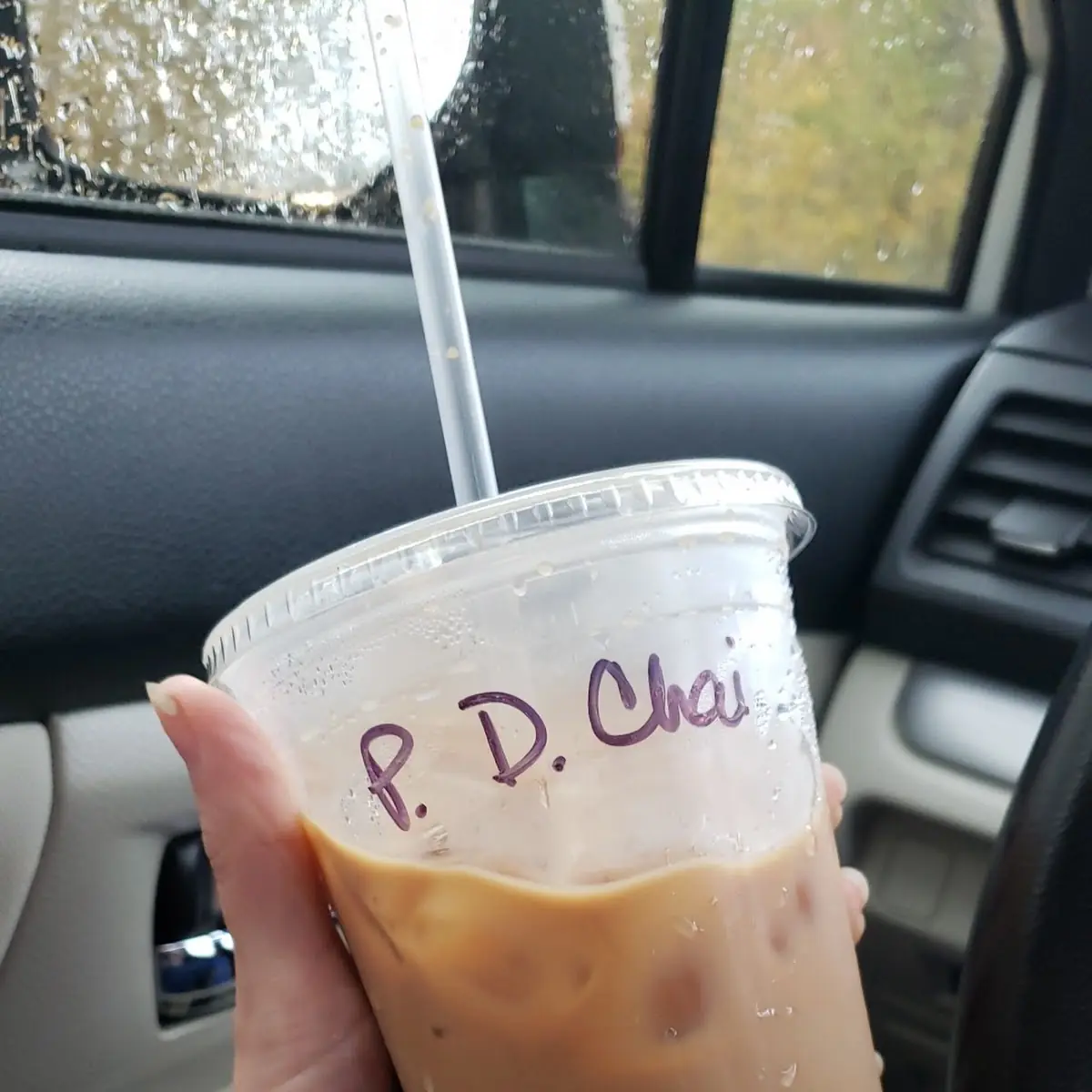 Dirty Chai with Pumpkin Spice