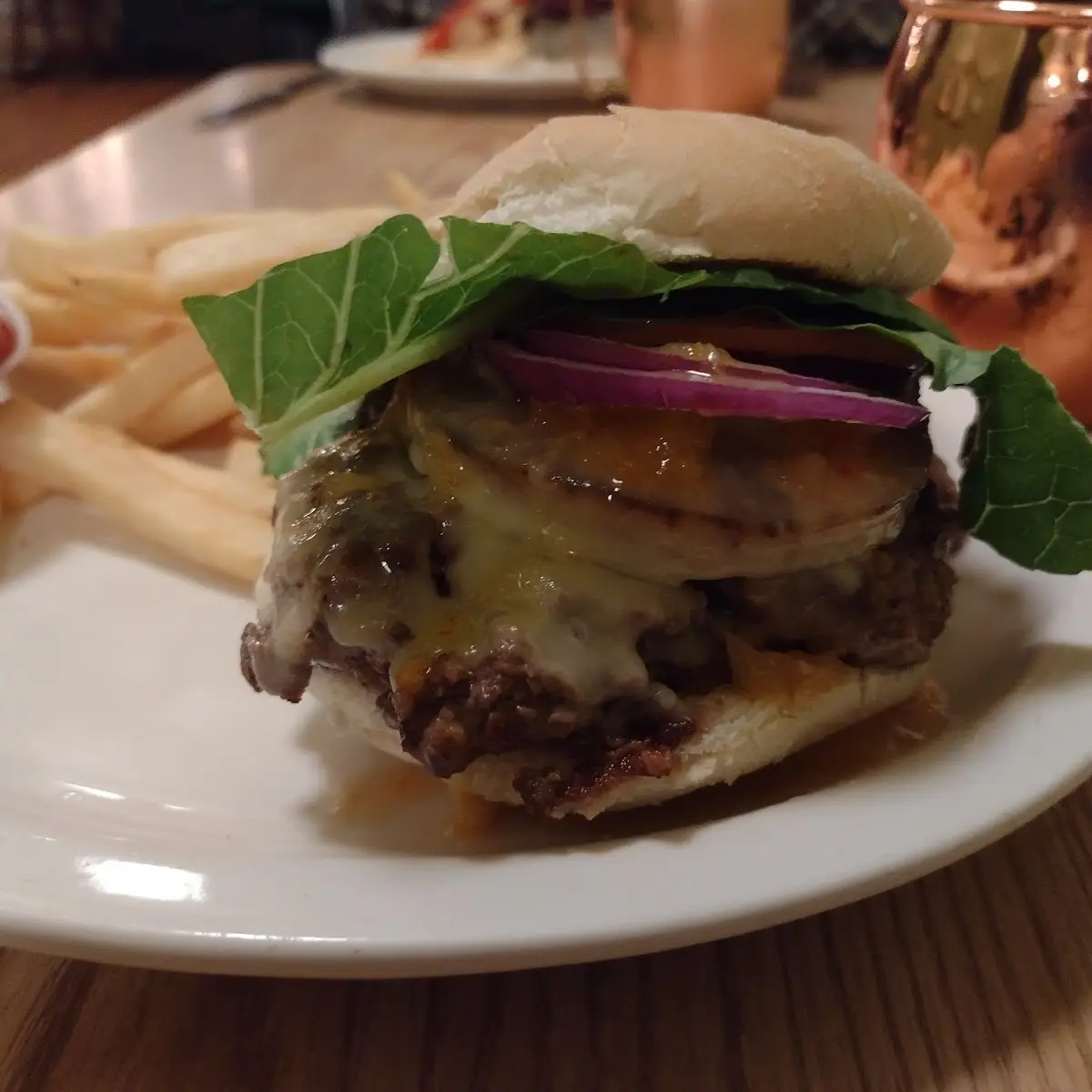 Bacon and Blue Burger