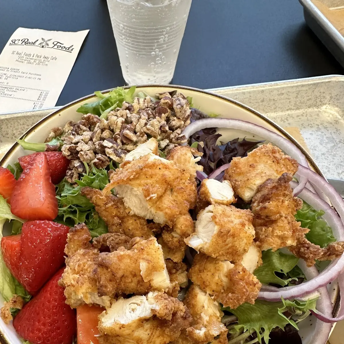 Fried Chicken Salad