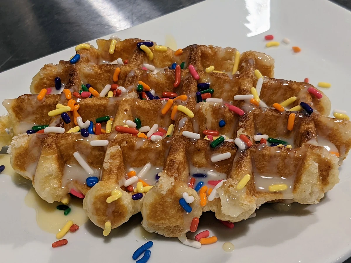 Birthday Cake Waffle