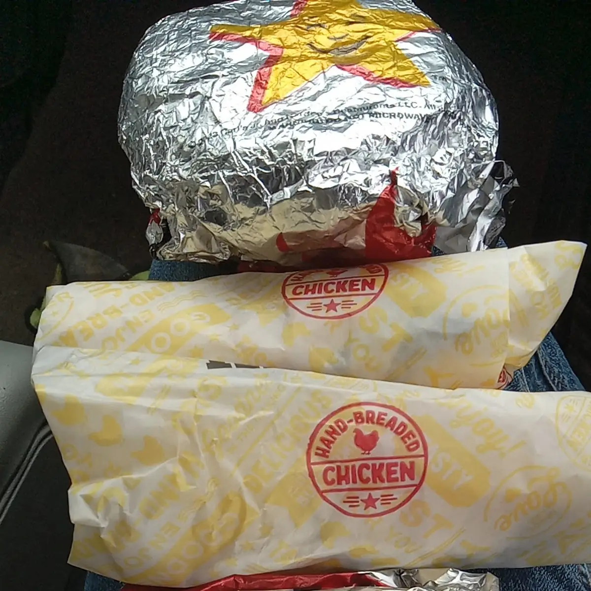 Big Cheeseburger Single and Double Ranch Chicken Wrap