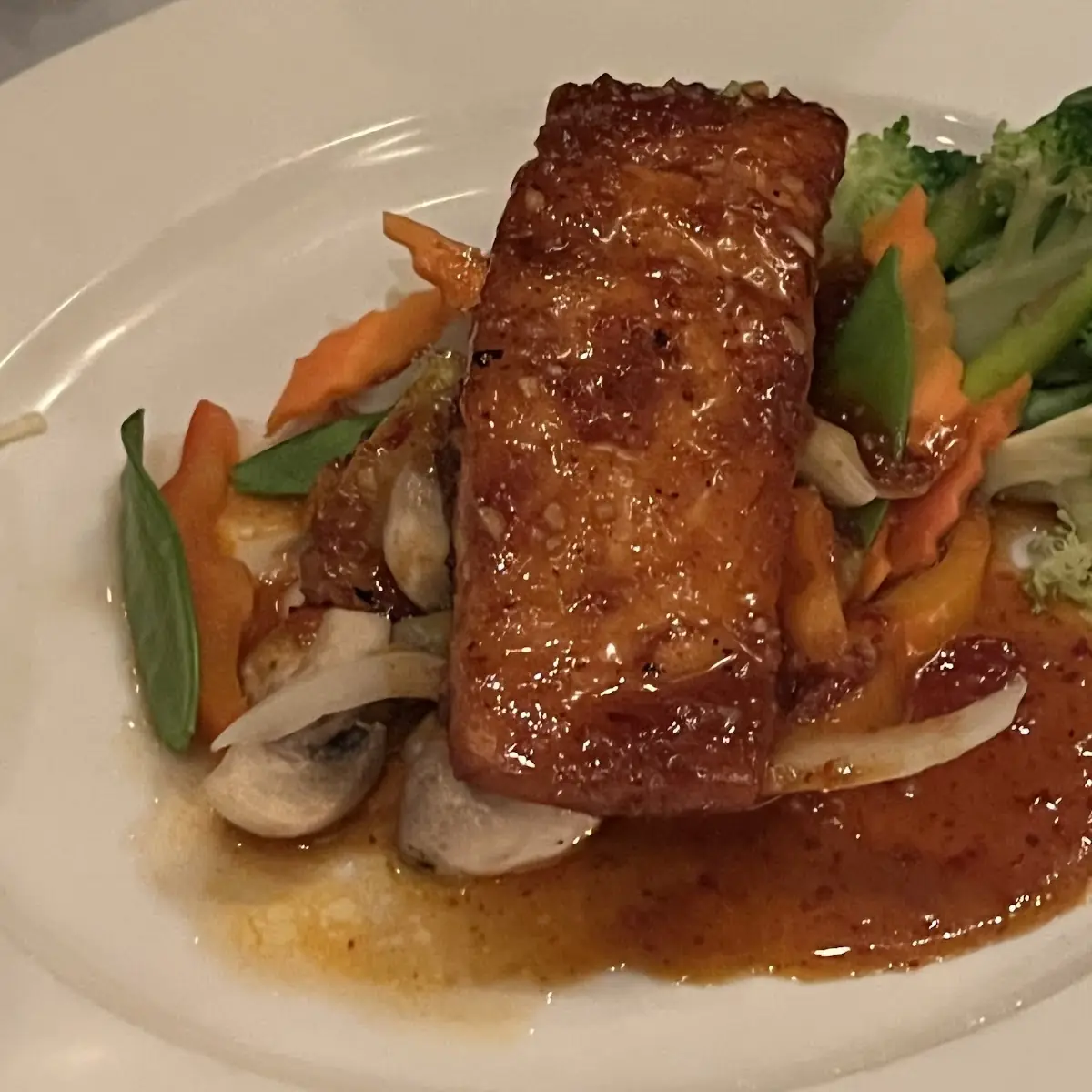 Spicy Salmon with Vegetables