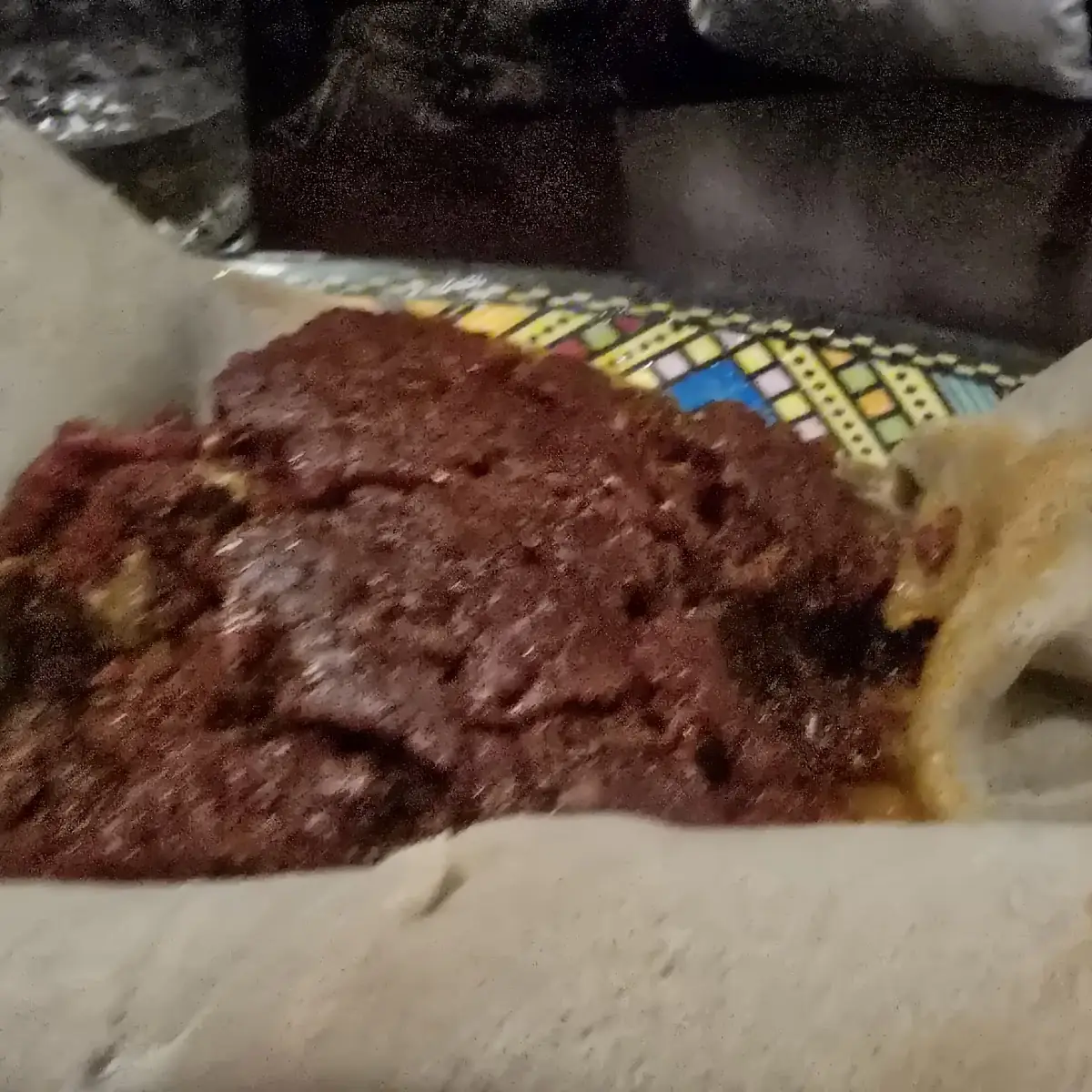 Kitfo Sandwich