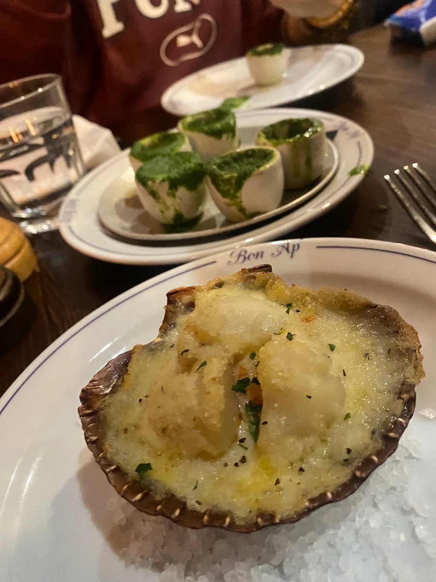 Poached & Gratinated Oyster