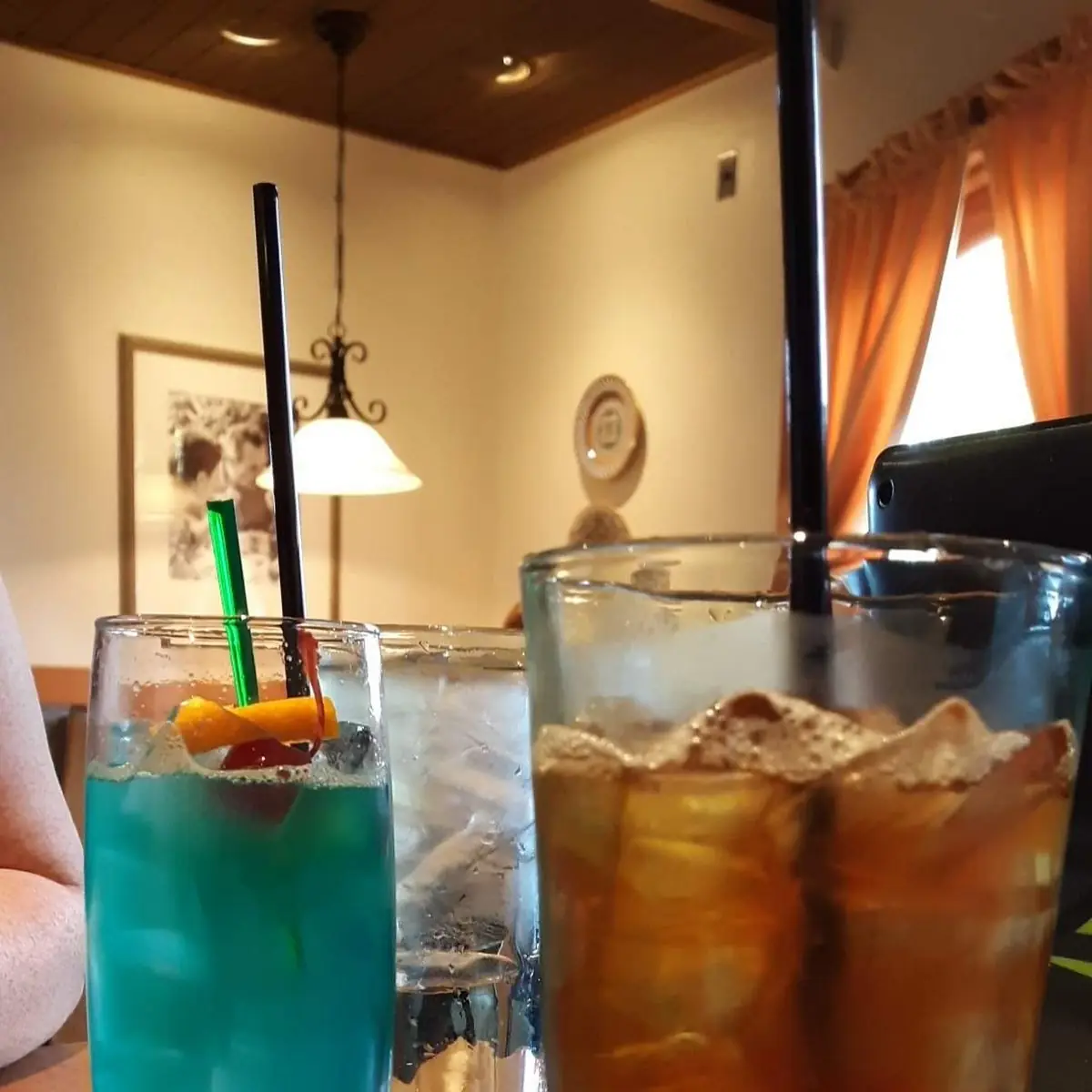 Mango-Passion Fruit Iced Tea