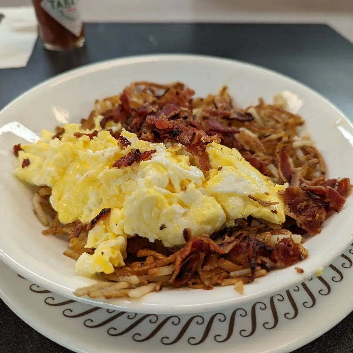 2 Egg Breakfast Large Hash Brown 5
