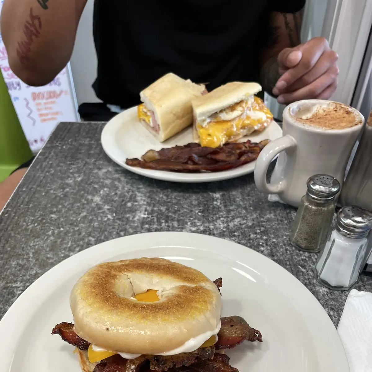 Bacon Egg and Cheese Bagel