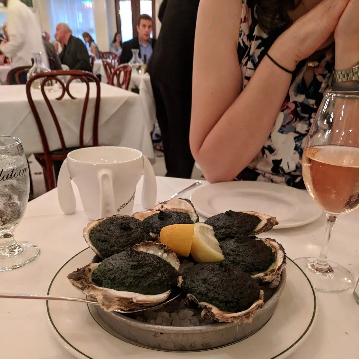 Oysters Rockefeller Kangaroo Cup