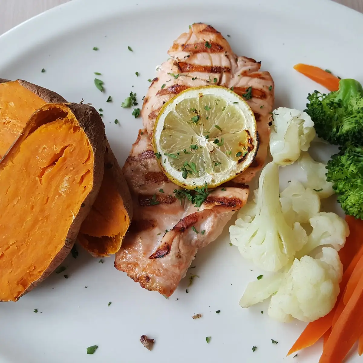 Grilled Salmon