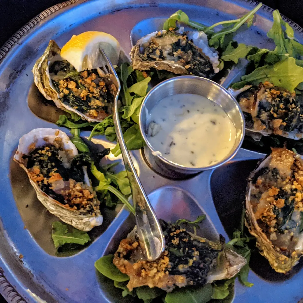 Fresh Oysters on the Half Shell