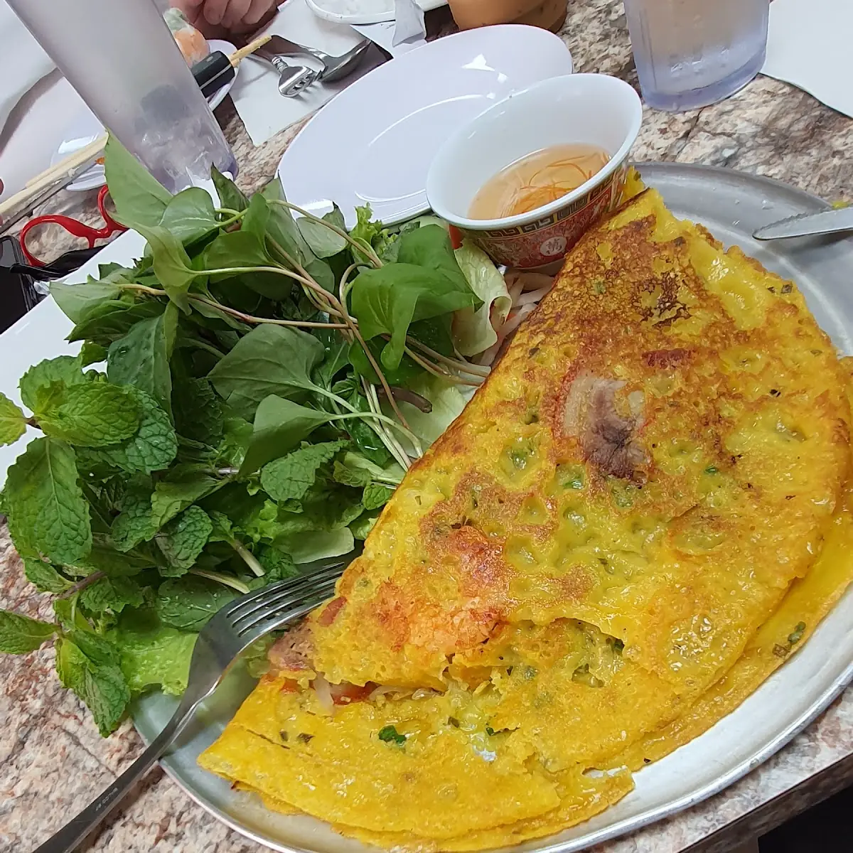 Vietnamese Pancake Bánh Xèo