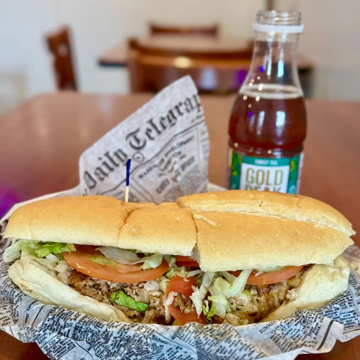 Chicken Cheesesteak Hoagie