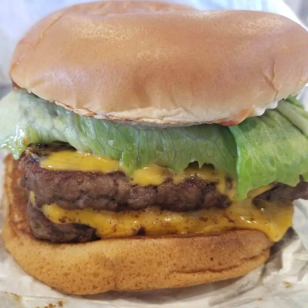 Dave's Triple Cheeseburger