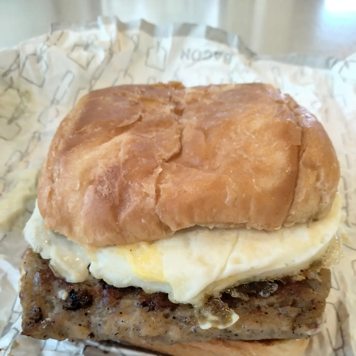 Sausage Egg Croissant