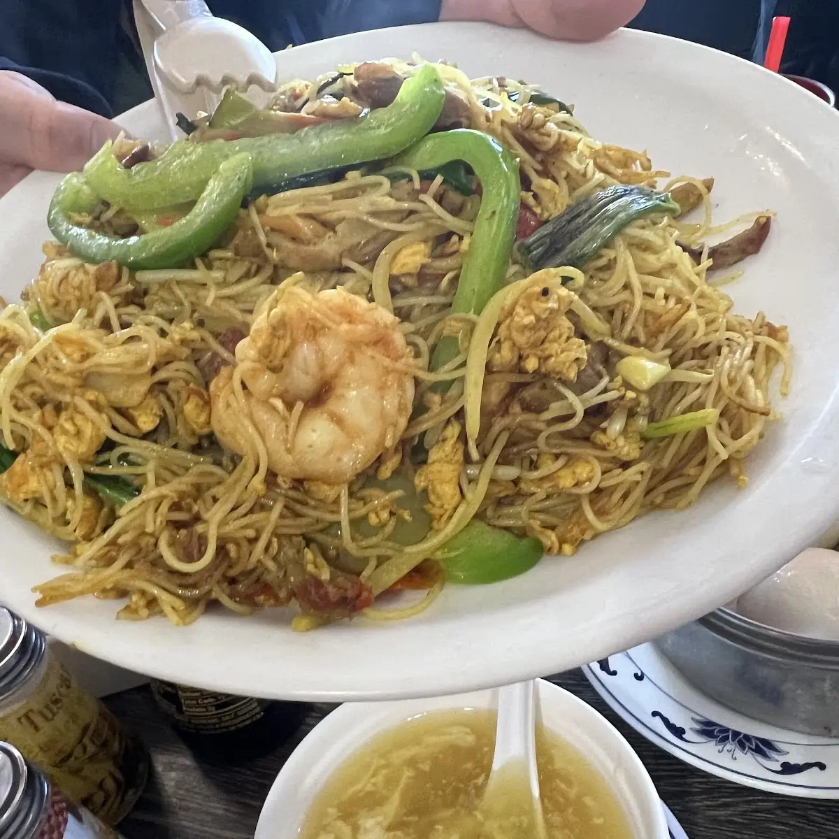 Combination Pan Fried Noodles