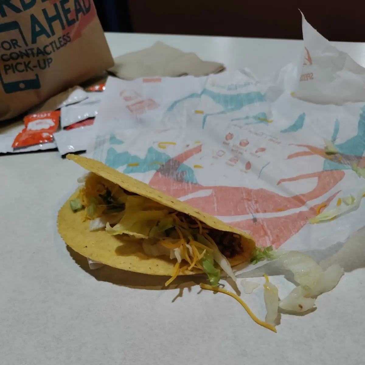 The Smallest Beef Taco I Ever Had in My Life